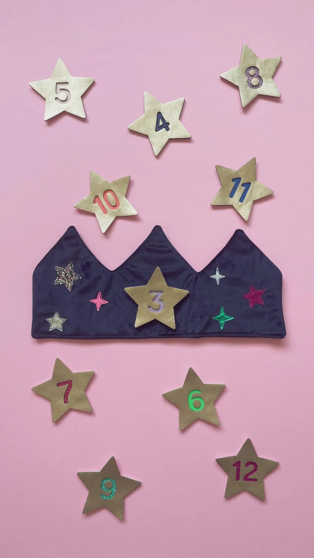 Corona di compleanno con 10 Numeri - Be Brave Boutique