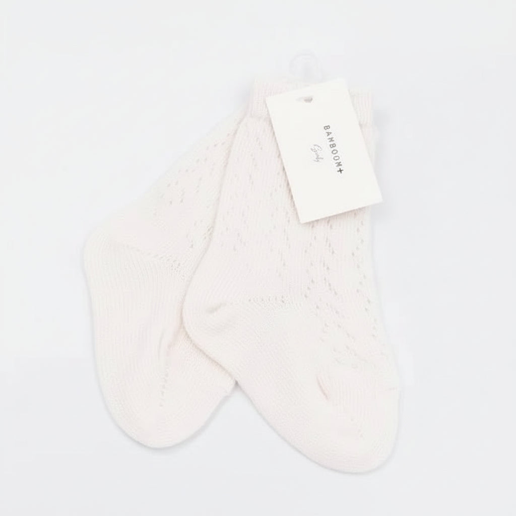 Calze Traforate Bimba - PANNA 02 - Be Brave Boutique