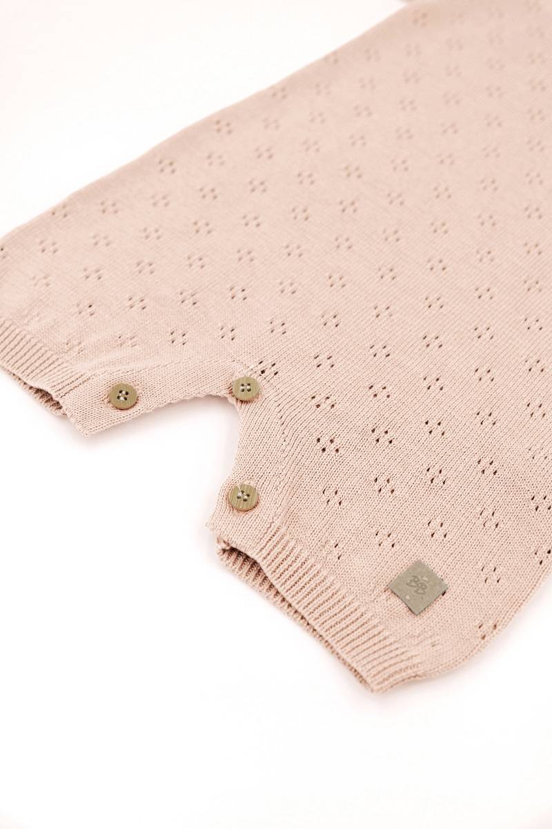 Pagliaccetto Traforato Knitted - ROSA 04 - Be Brave Boutique