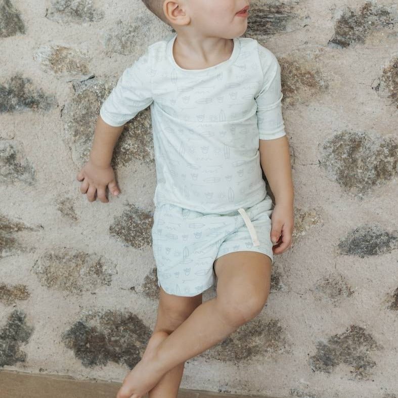 T-shirt Mare Maniche 3/4 UV50+ - Bimbo - SURF PRINT BOY 237 - Be Brave Boutique