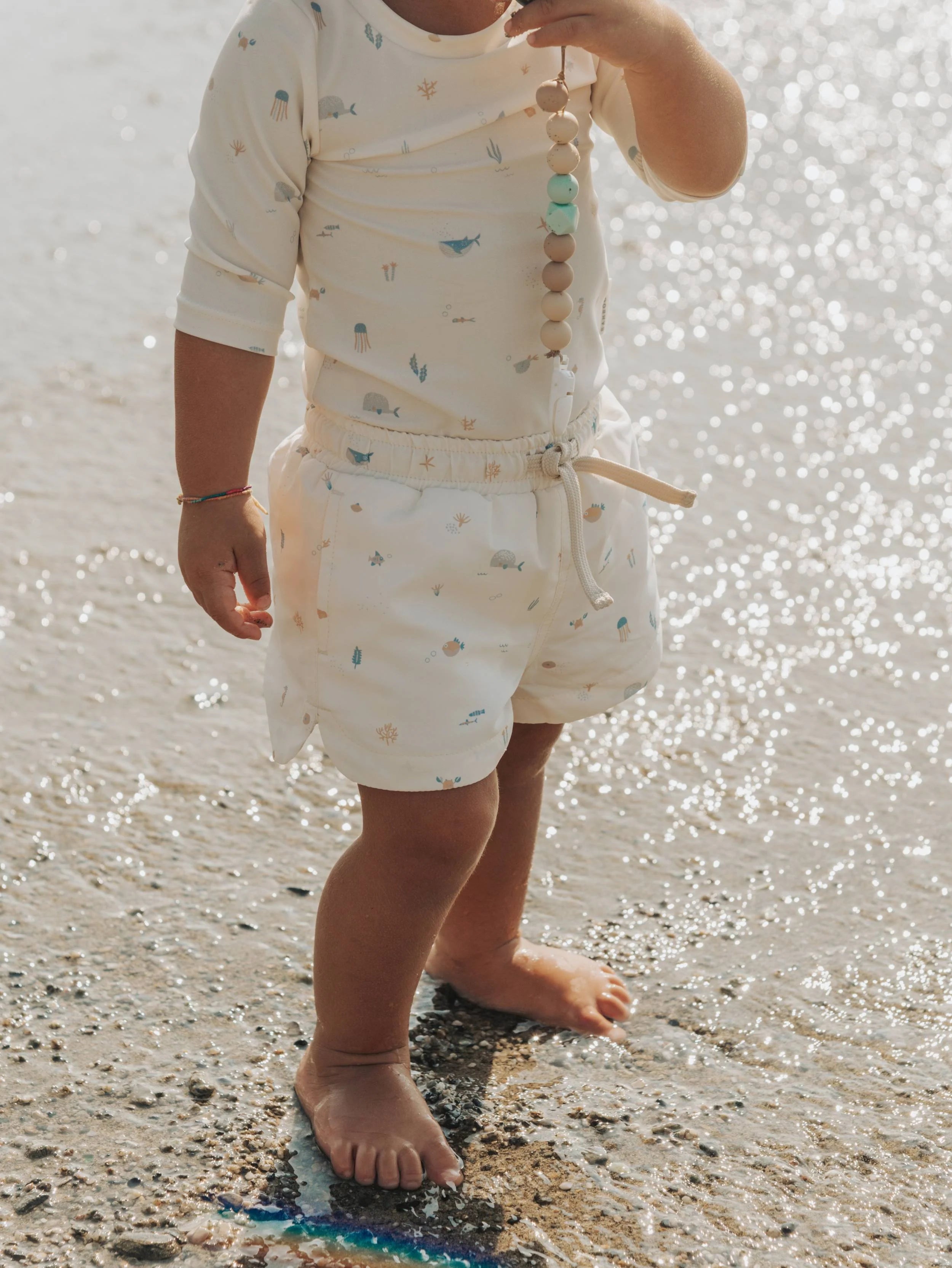 Shorts Bimbo UV50+ - PRINT SEALIFE 326 - Be Brave Boutique