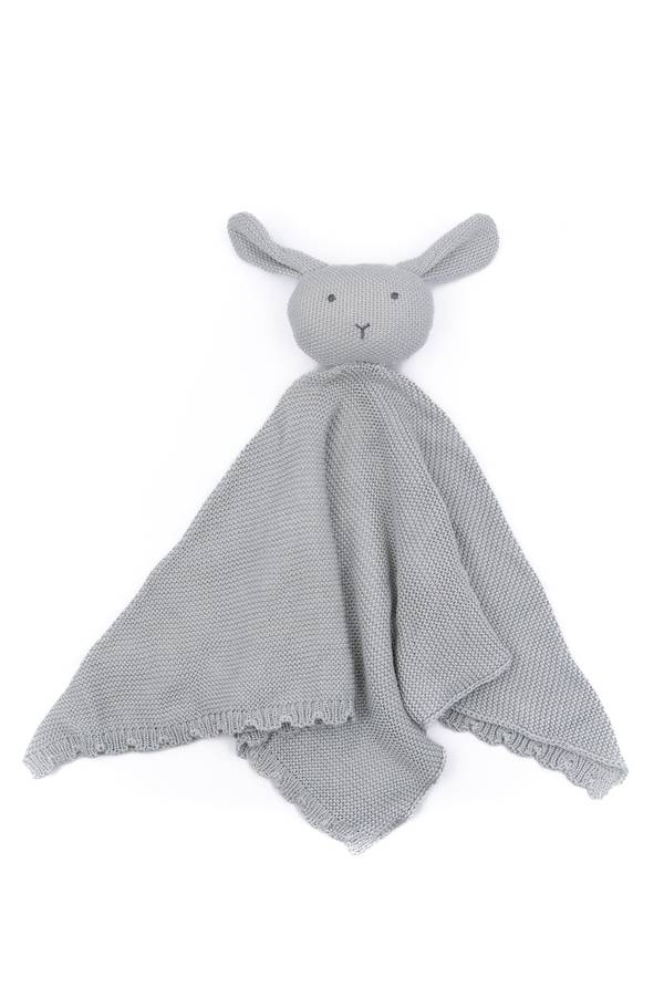 Doudou, fatto a Maglia- Rabbit - BLU 07 - Be Brave Boutique