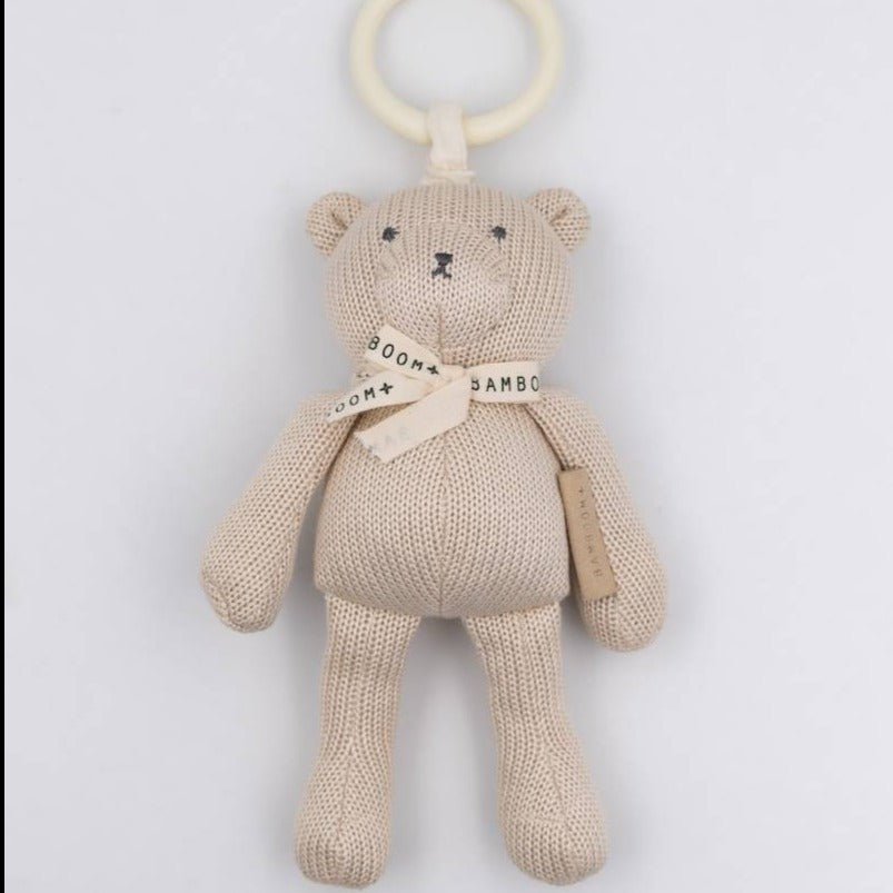 Giochino Pull & Shake, a Maglia - Orso - BIRCH SAND 09 - Be Brave Boutique