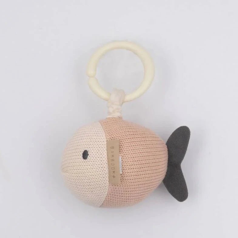 Giochino Pull & Shake, a Maglia - Fish - PINK 04 - Be Brave Boutique