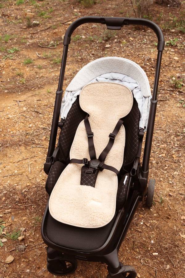 Materassino passeggino -Air 'n Go Lana - ALMOND 159 - Be Brave Boutique