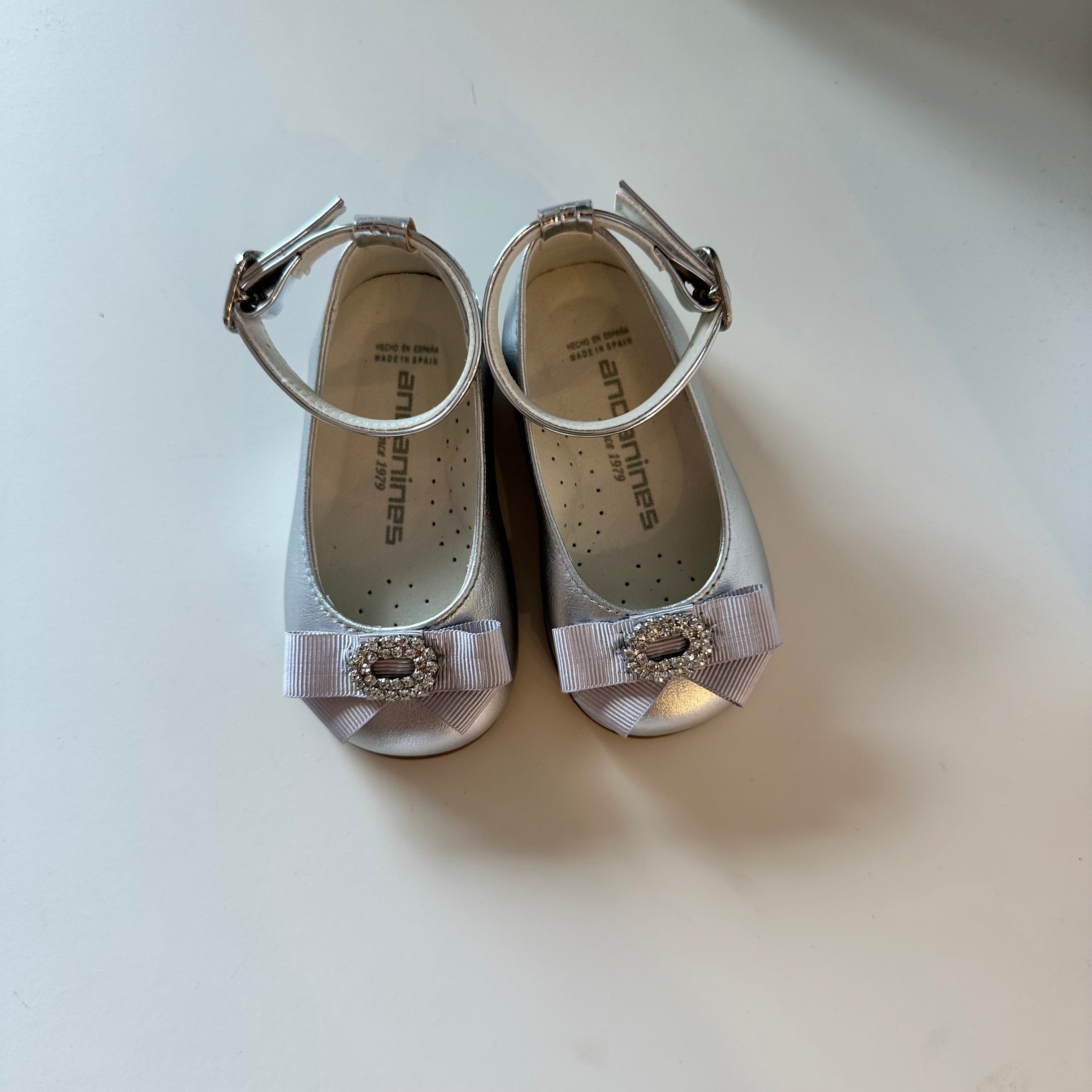 ANDANINES Ballerine eleganti  Argento con plantare anatomico - Be Brave Boutique