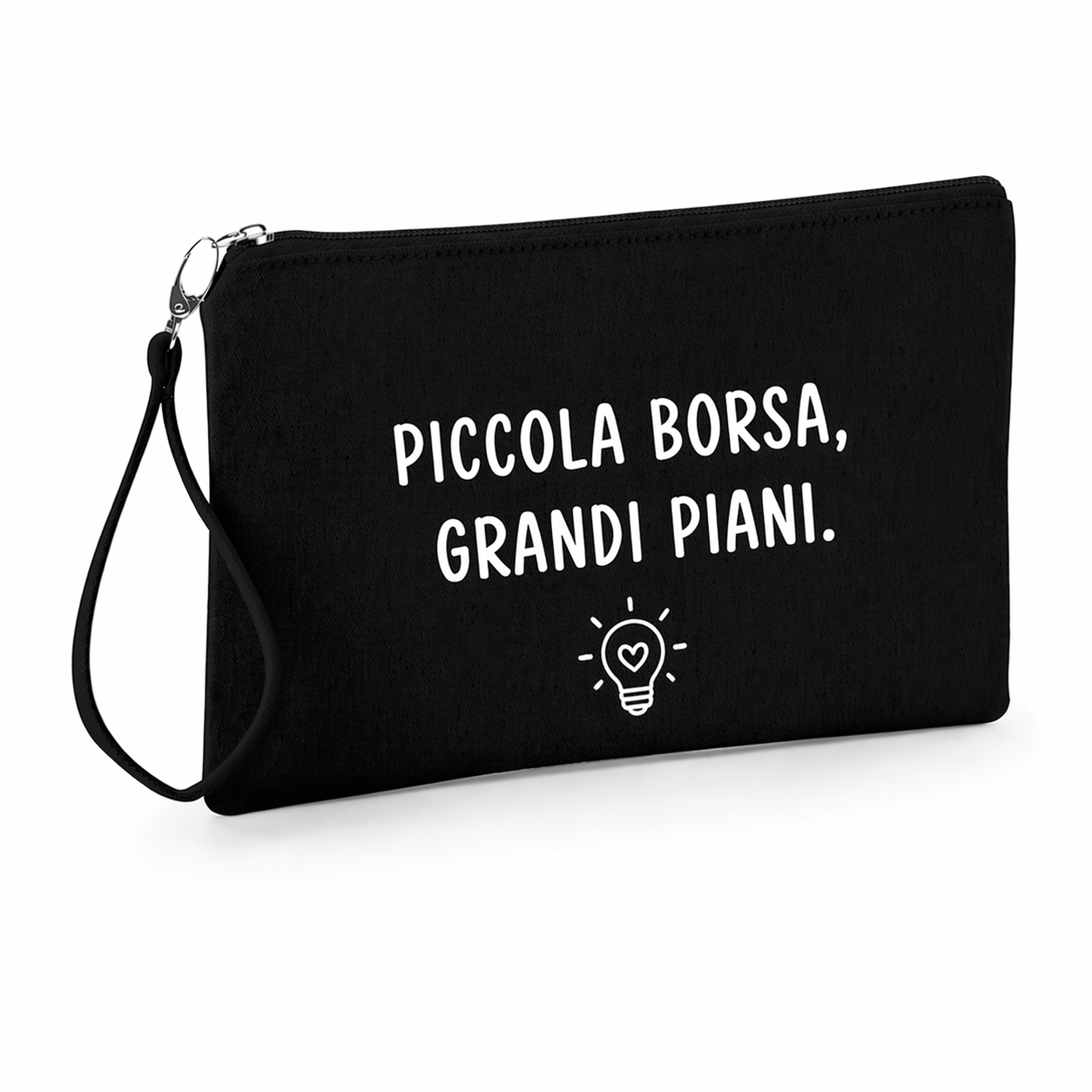 Pochette in cotone  Frase divertente idea regalo amica, addio al nubilato, collega