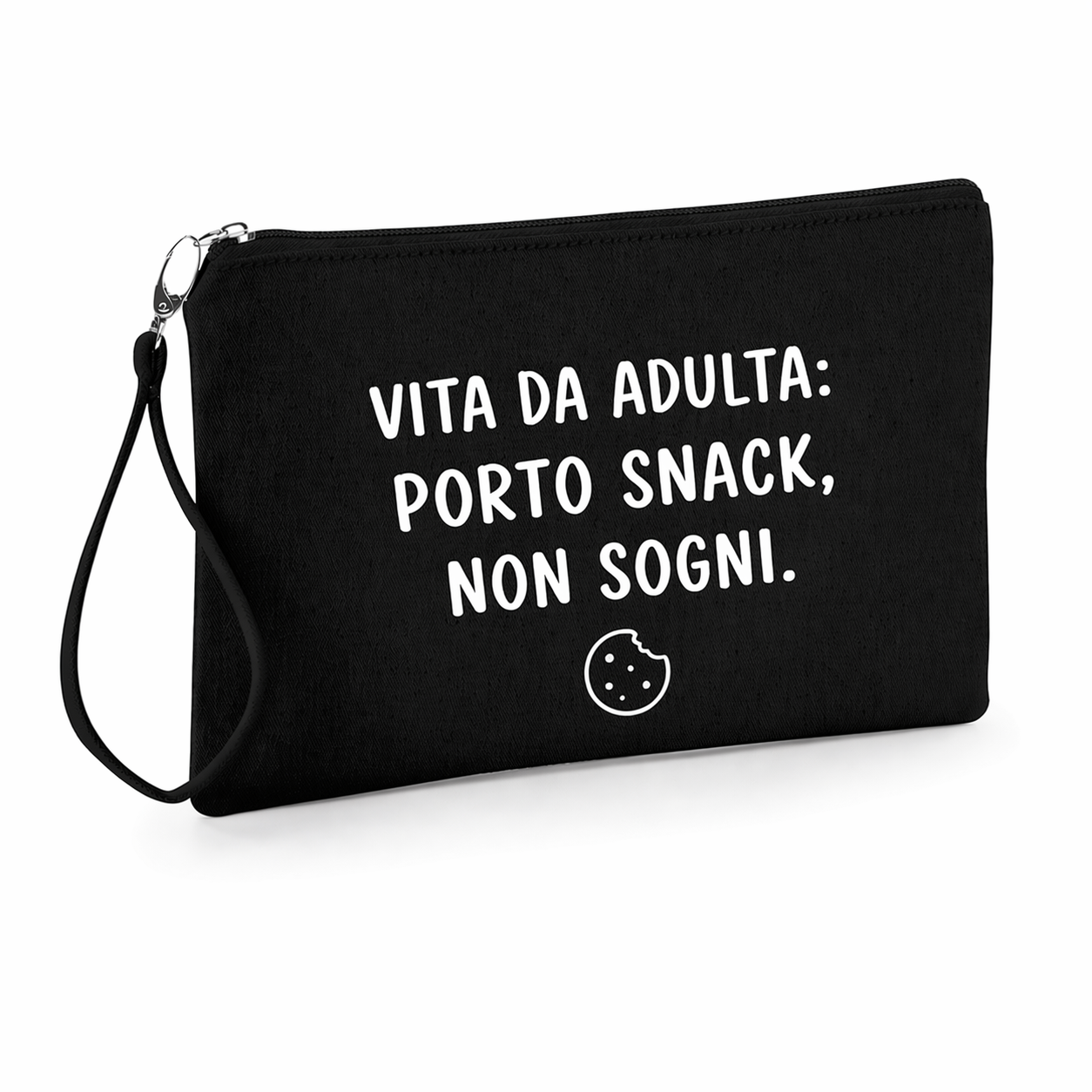 Pochette in cotone  Frase divertente idea regalo amica, addio al nubilato, collega