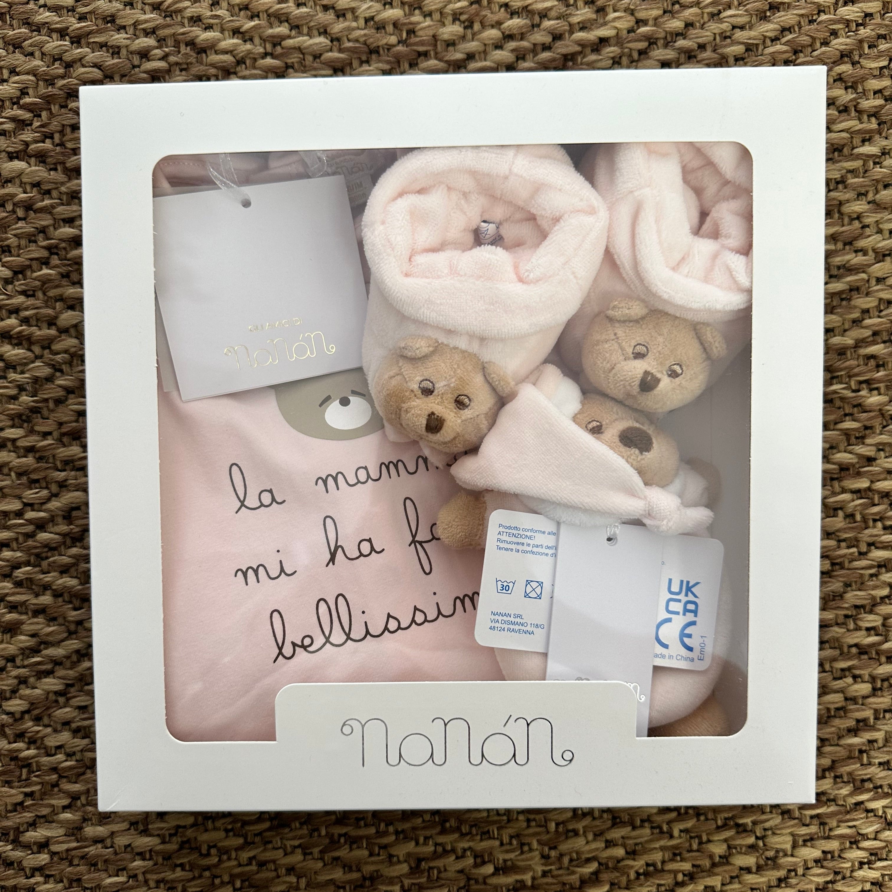 Nanan set regalo nascita 3 pezzi - Be Brave Boutique