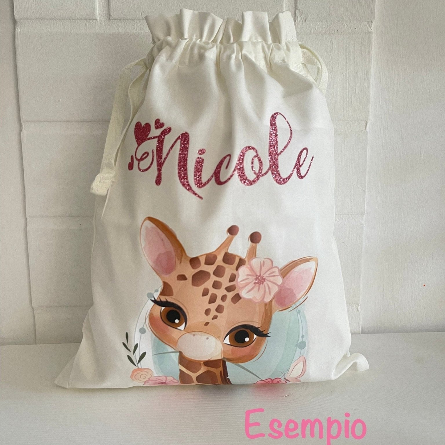 Sacchetti primi cambi Giraffa - Be Brave Boutique