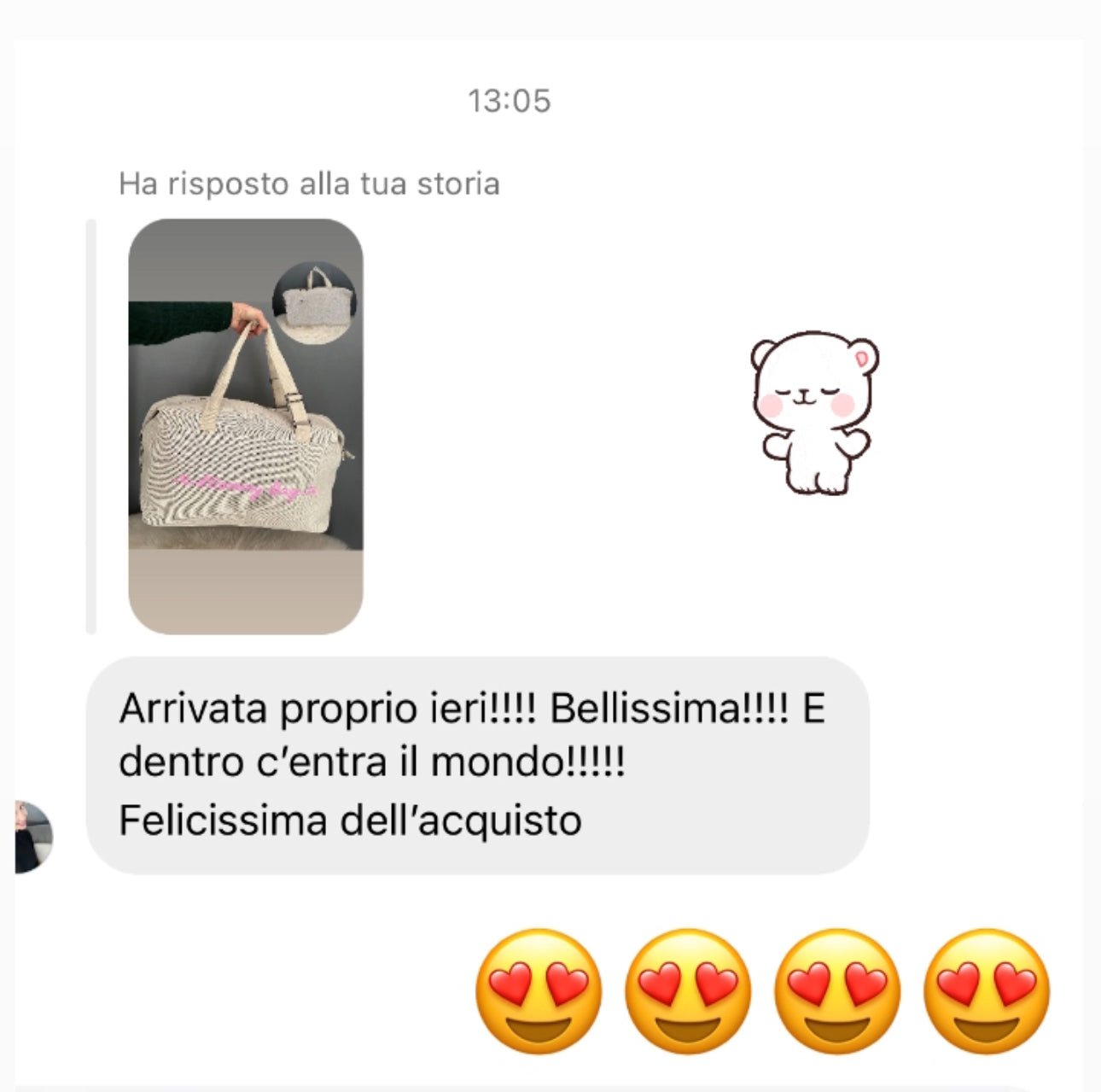 Borsone Mommy Bag Grande Barbie Glitter - Be Brave Boutique
