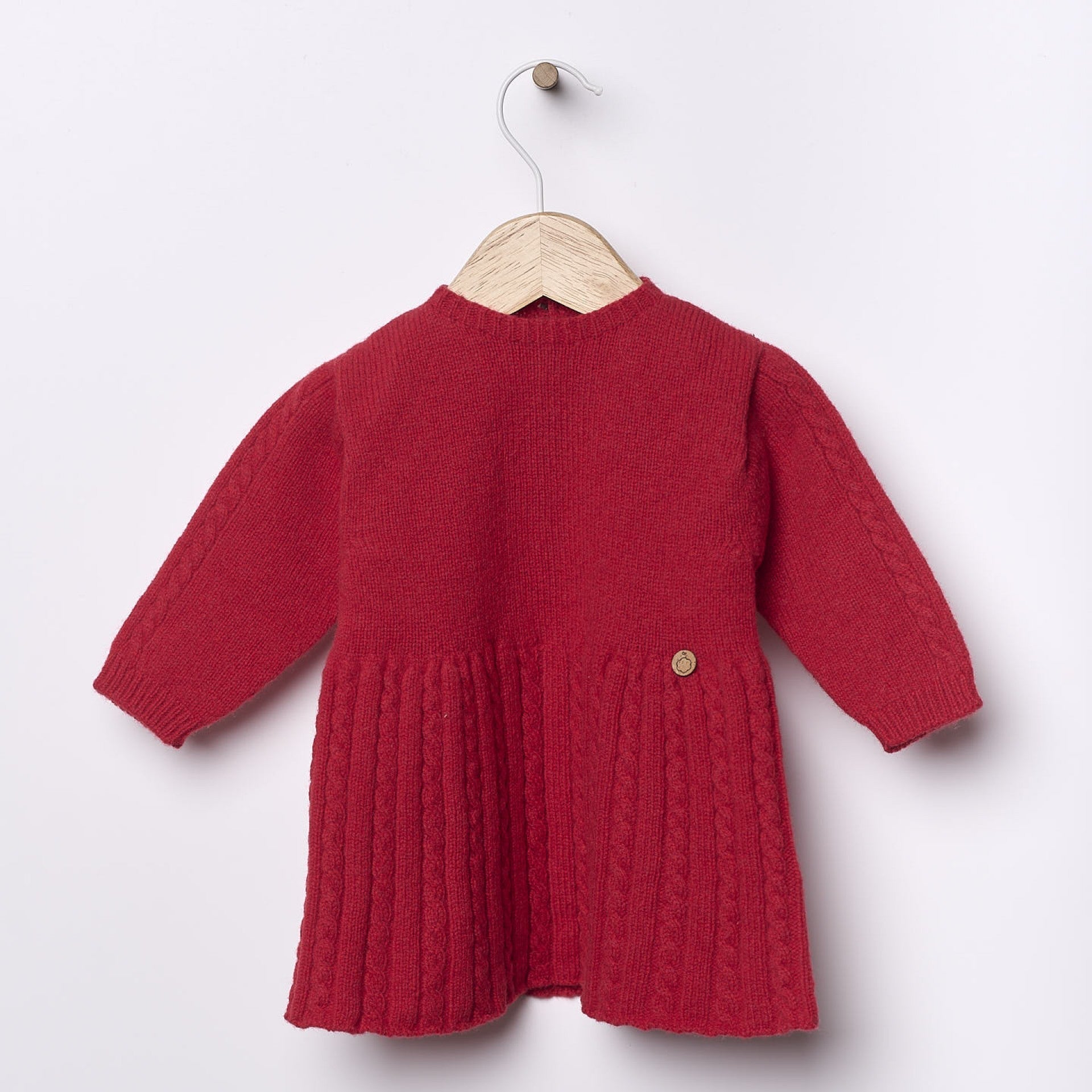 Abito in lana merinos extra fine  Rosso