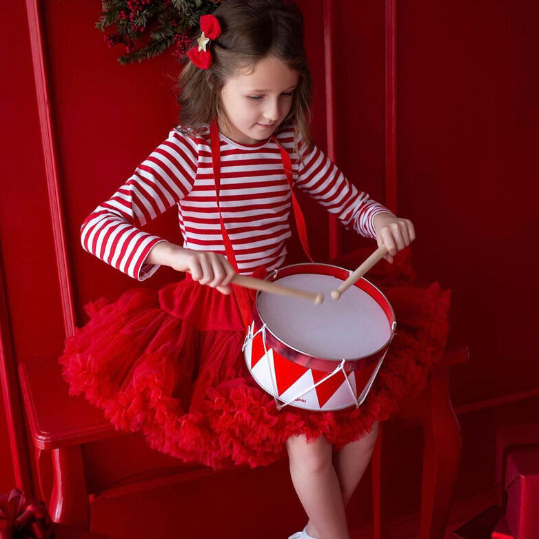 Gonna Tulle Vaporosa - Perfetta per Festa di Compleanno Rosso