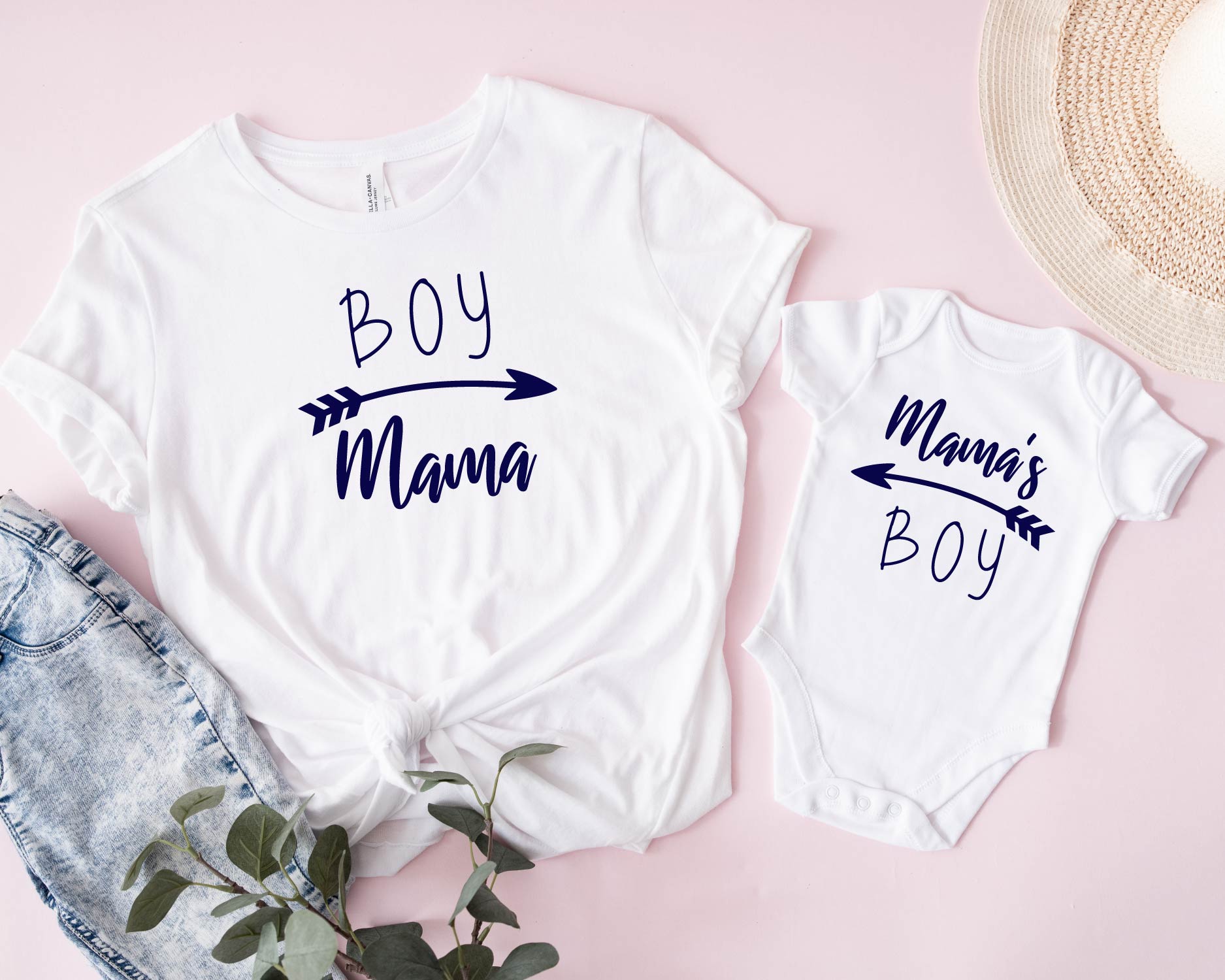 Mama's Boy e Boy Mama Coppia Tshirt e Body - Be Brave Boutique