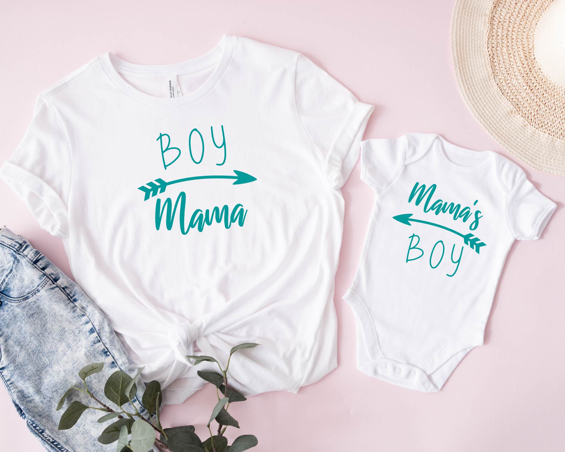 Mama's Boy e Boy Mama Coppia Tshirt e Body - Be Brave Boutique