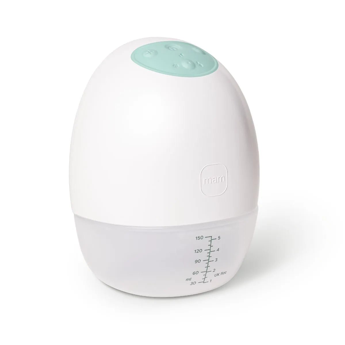 MAM Move Tiralatte Indossabile, Tiralatte Elettrico senza tubi o fili, con 3 Modalità di utilizzo e 5 livelli di intensità , Coppa in Silicone SkinSoft adattabile a 4 misure