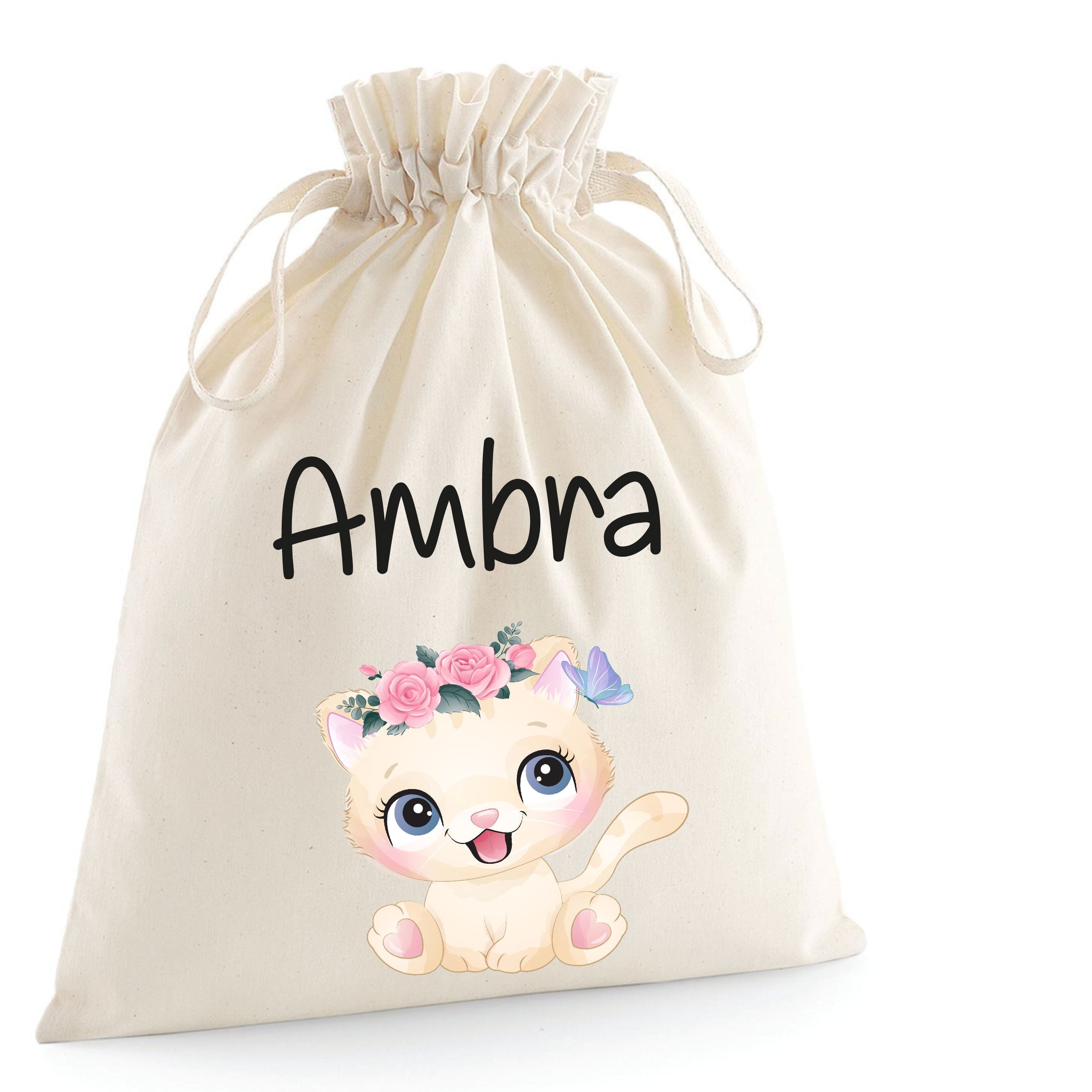 Sacchetti primi cambi/Organizer personalizzabili Gattina - Be Brave Boutique