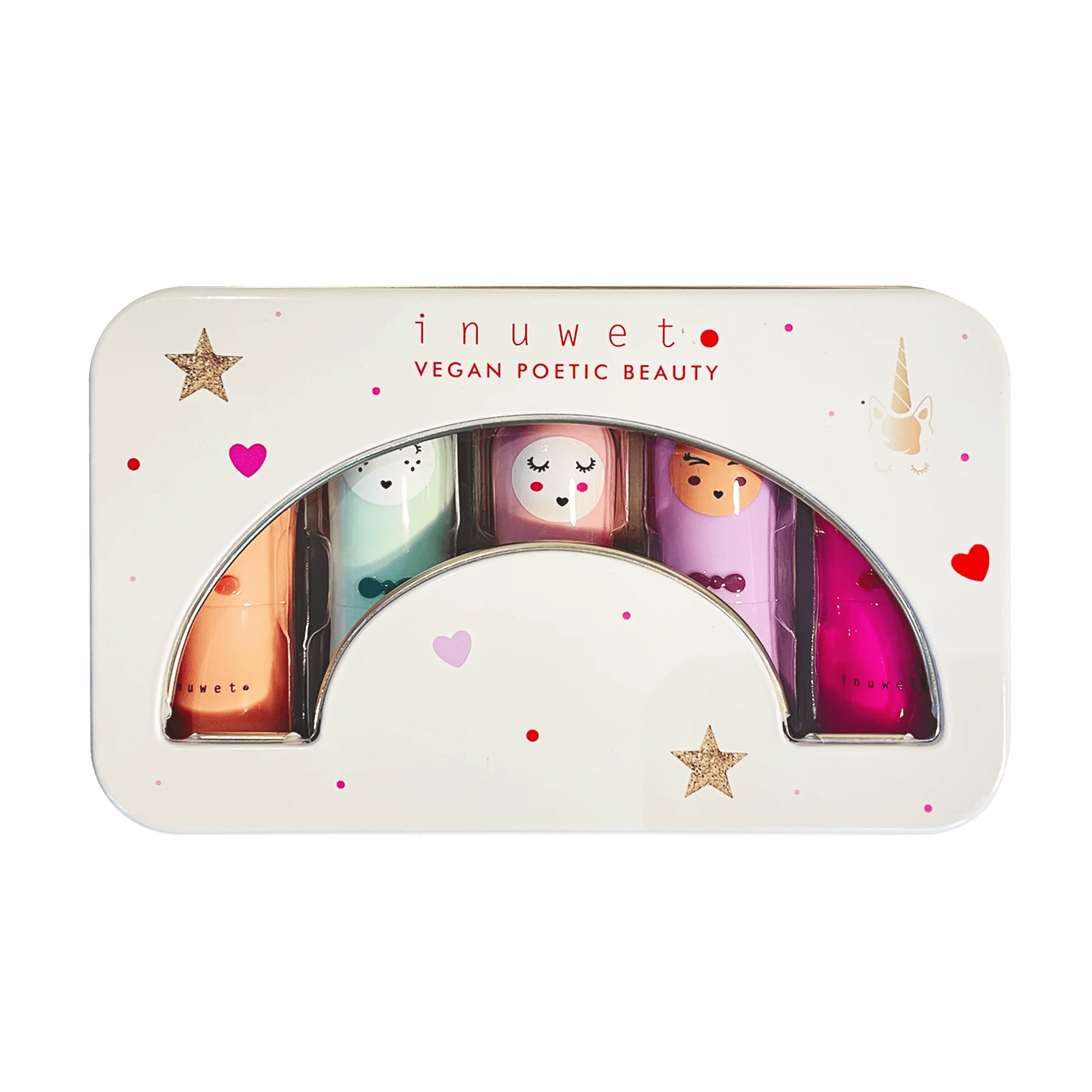RAINBOW DELUXE BOX - 5 balsami per le labbra