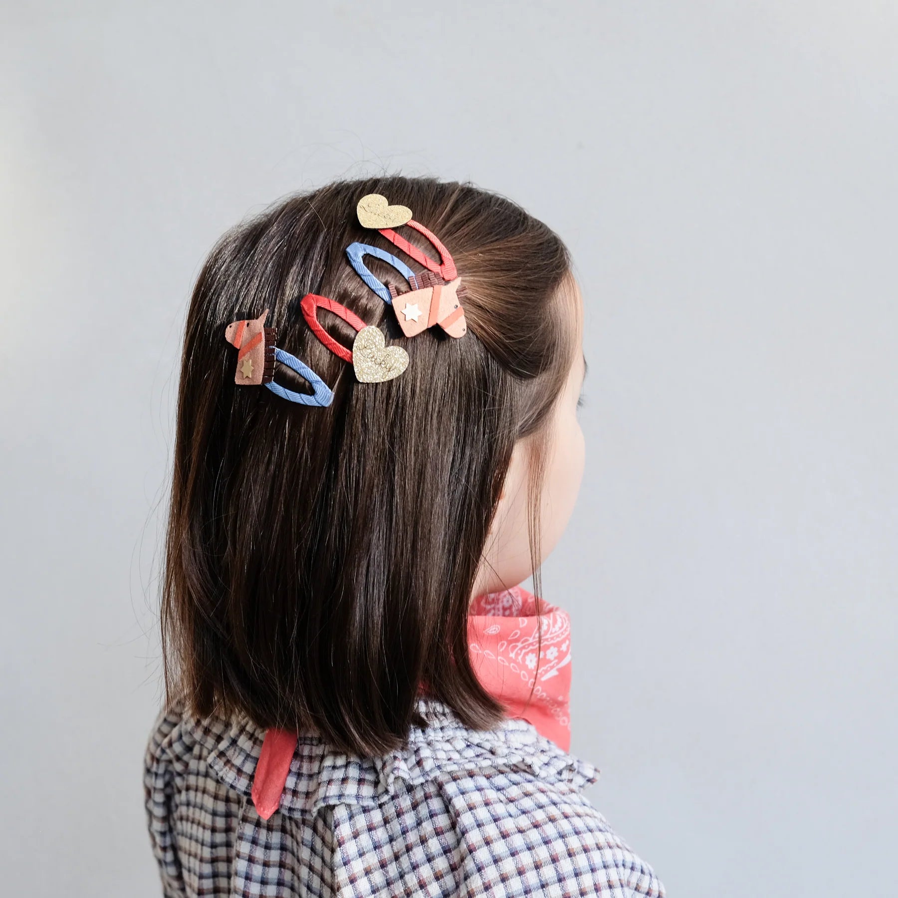 Clip set Lucky Horse - Be Brave Boutique