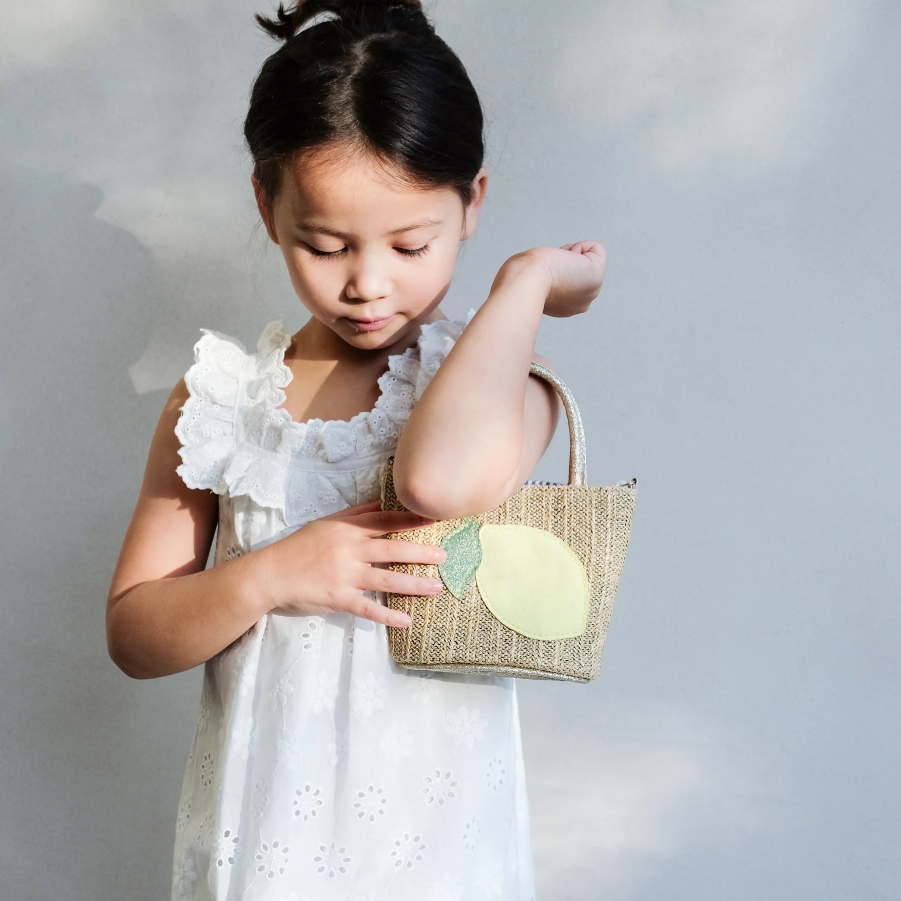 Mini Borsa Cestino Limone - Be Brave Boutique