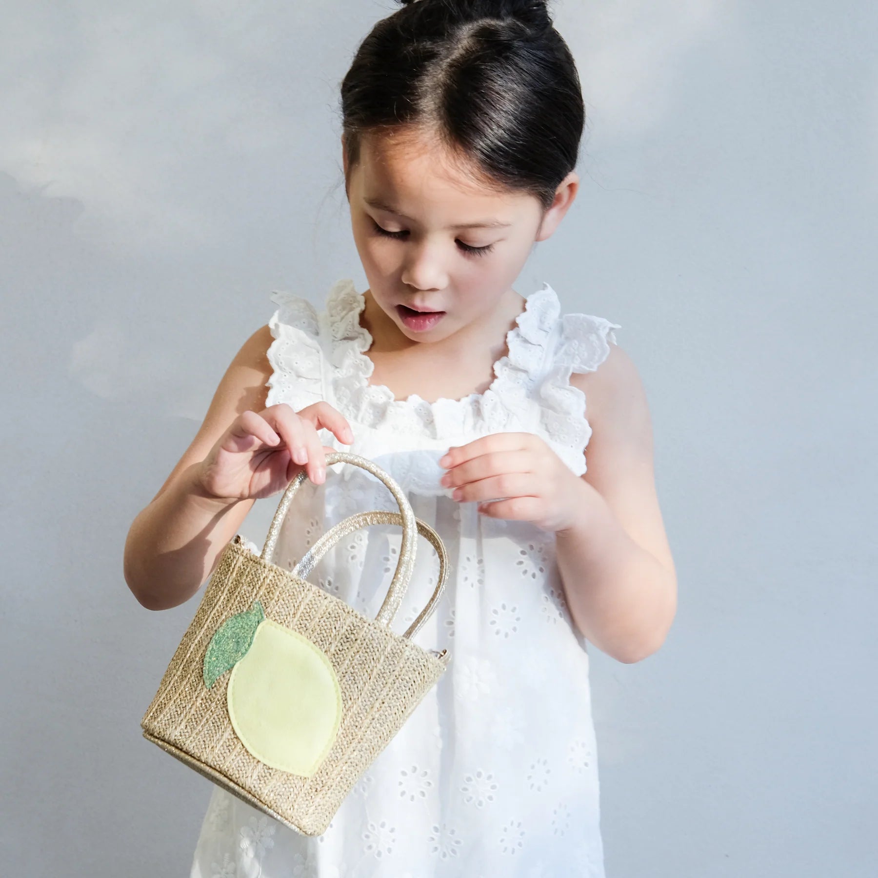 Mini Borsa Cestino Limone - Be Brave Boutique