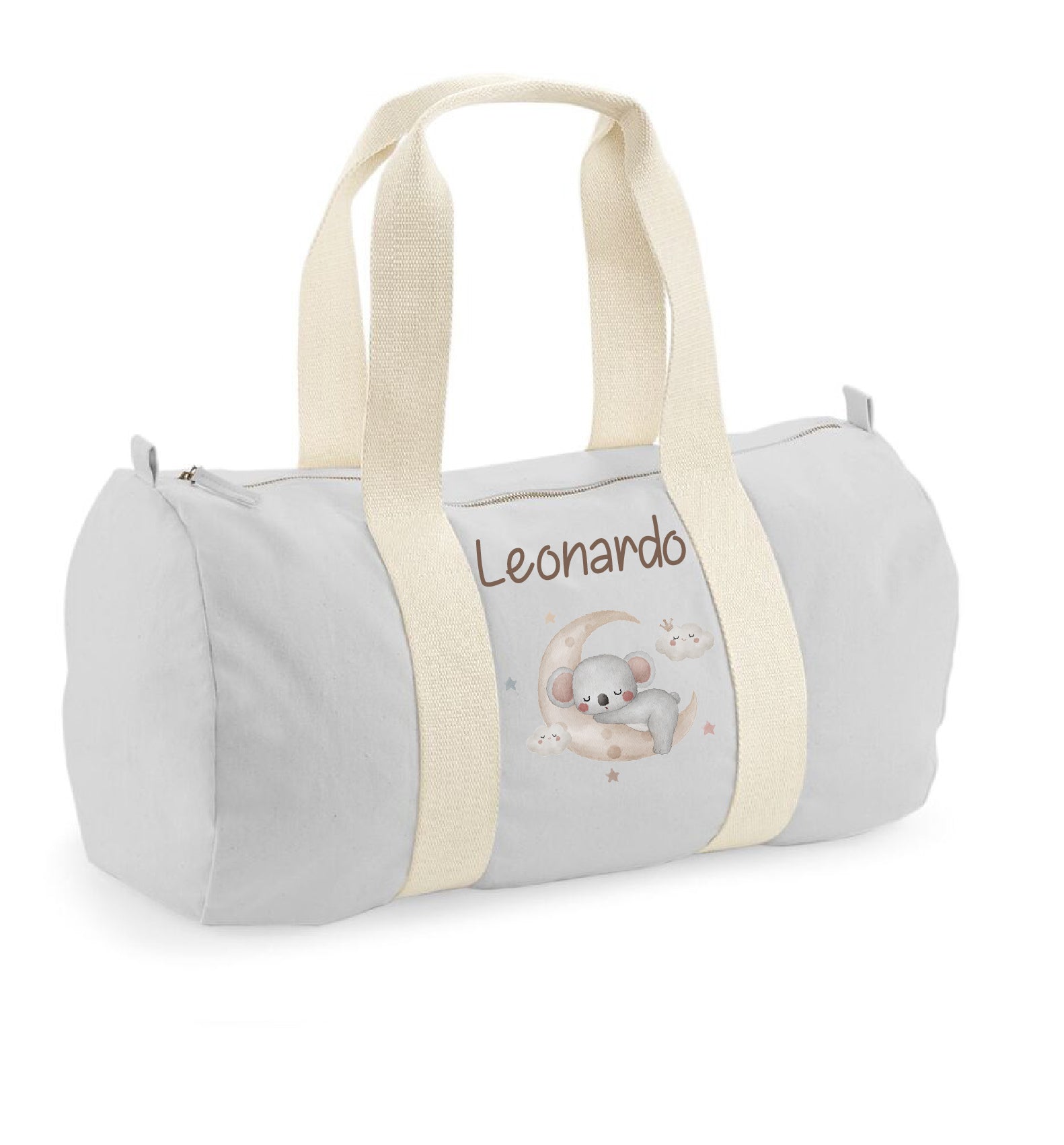 Borsone Nascita Personalizzato  in Cotone Koala Luna