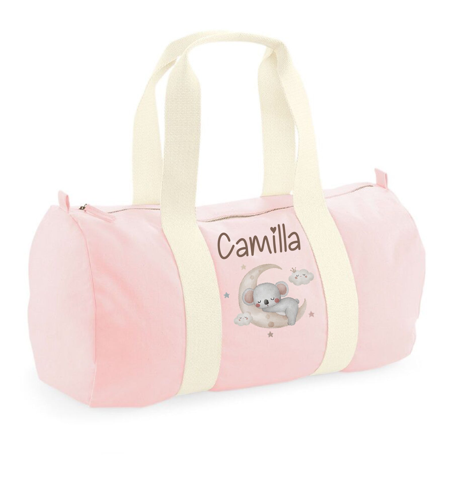 Borsone Nascita Personalizzato  in Cotone Koala Luna