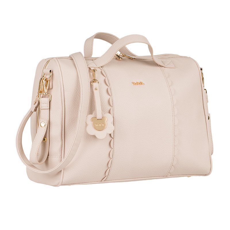 Borsa passeggio c/fasciatoio Beige Nanan con omaggio - Be Brave Boutique
