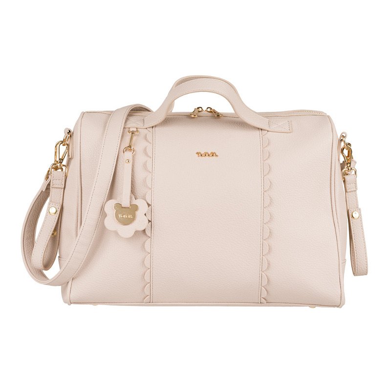 Borsa passeggio c/fasciatoio Beige Nanan con omaggio - Be Brave Boutique