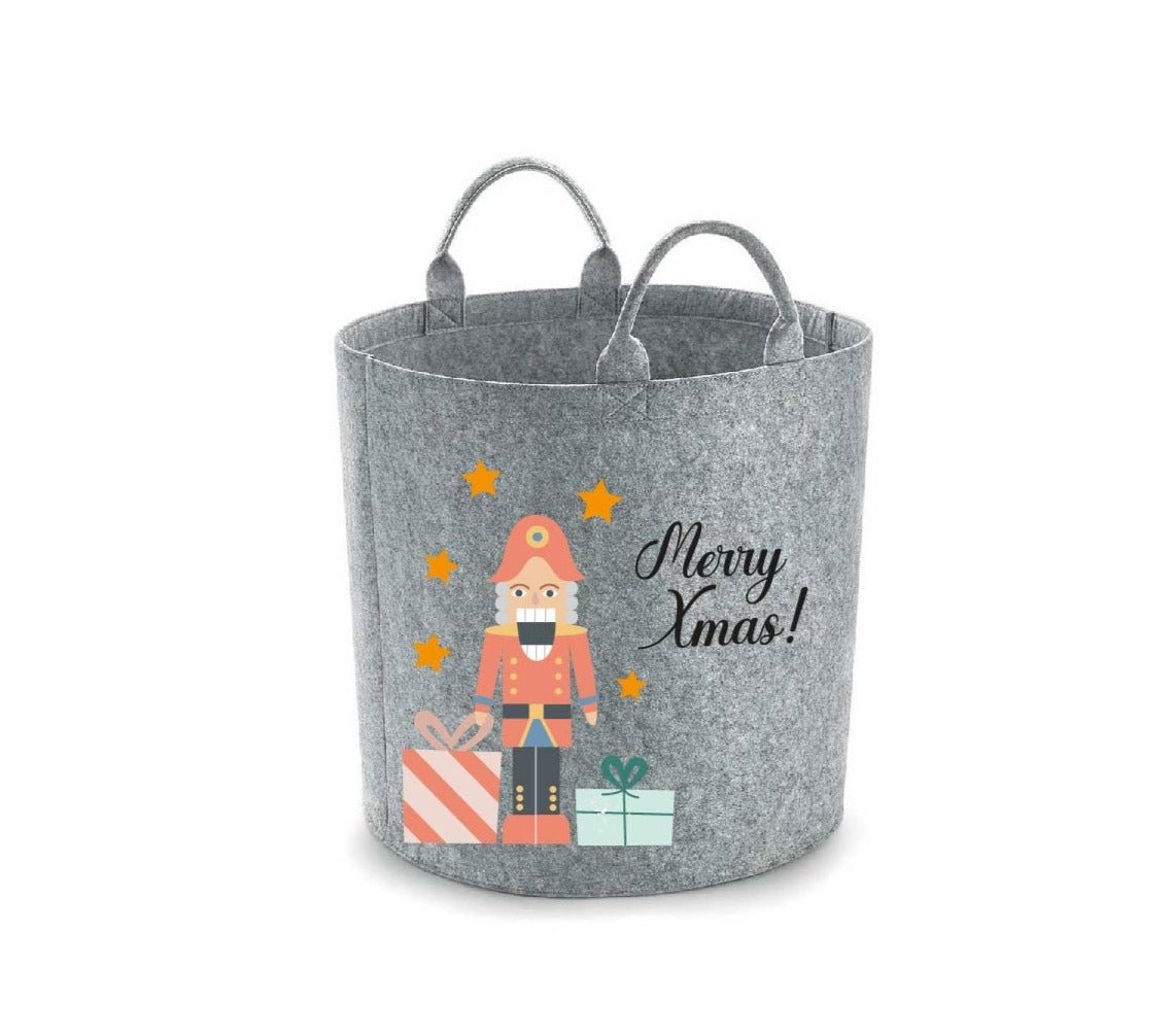 Cesta in feltro  multiuso 40x40 Ballerina/Schiaccianoci - Be Brave Boutique
