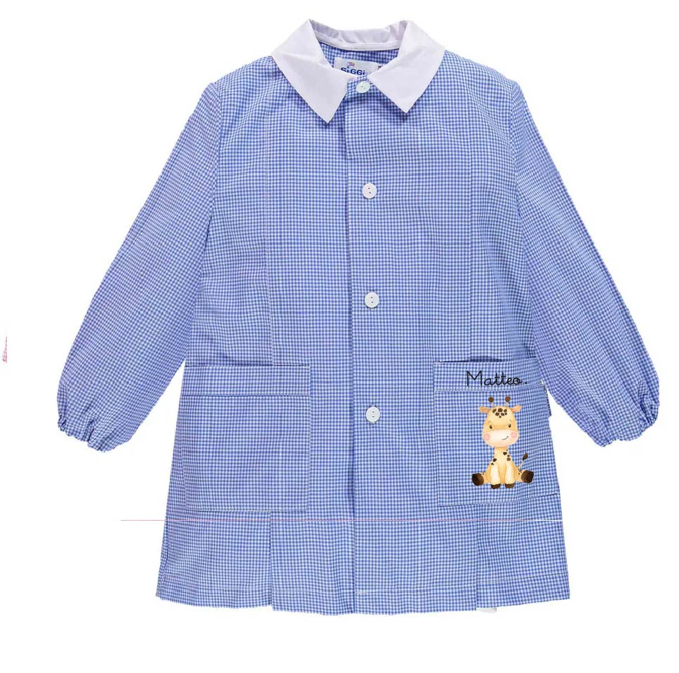 Grembiule Siggi  Cucciolo di Giraffa Personalizzabile con nome - Be Brave Boutique