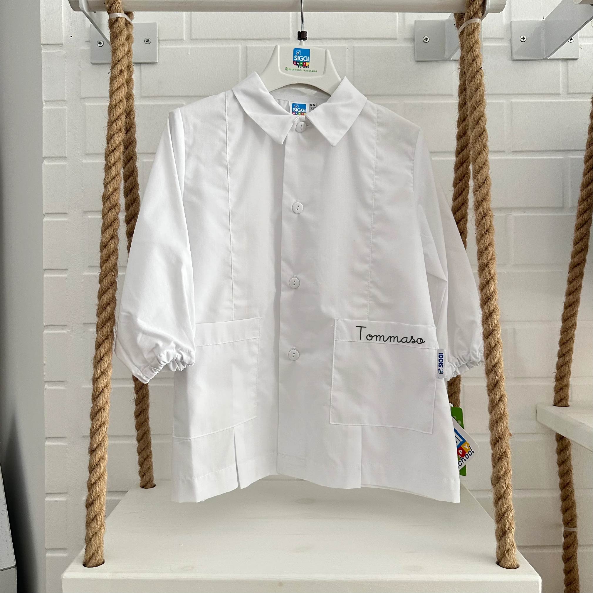 Grembiule Siggi Bimbo Personalizzabile con nome - Be Brave Boutique