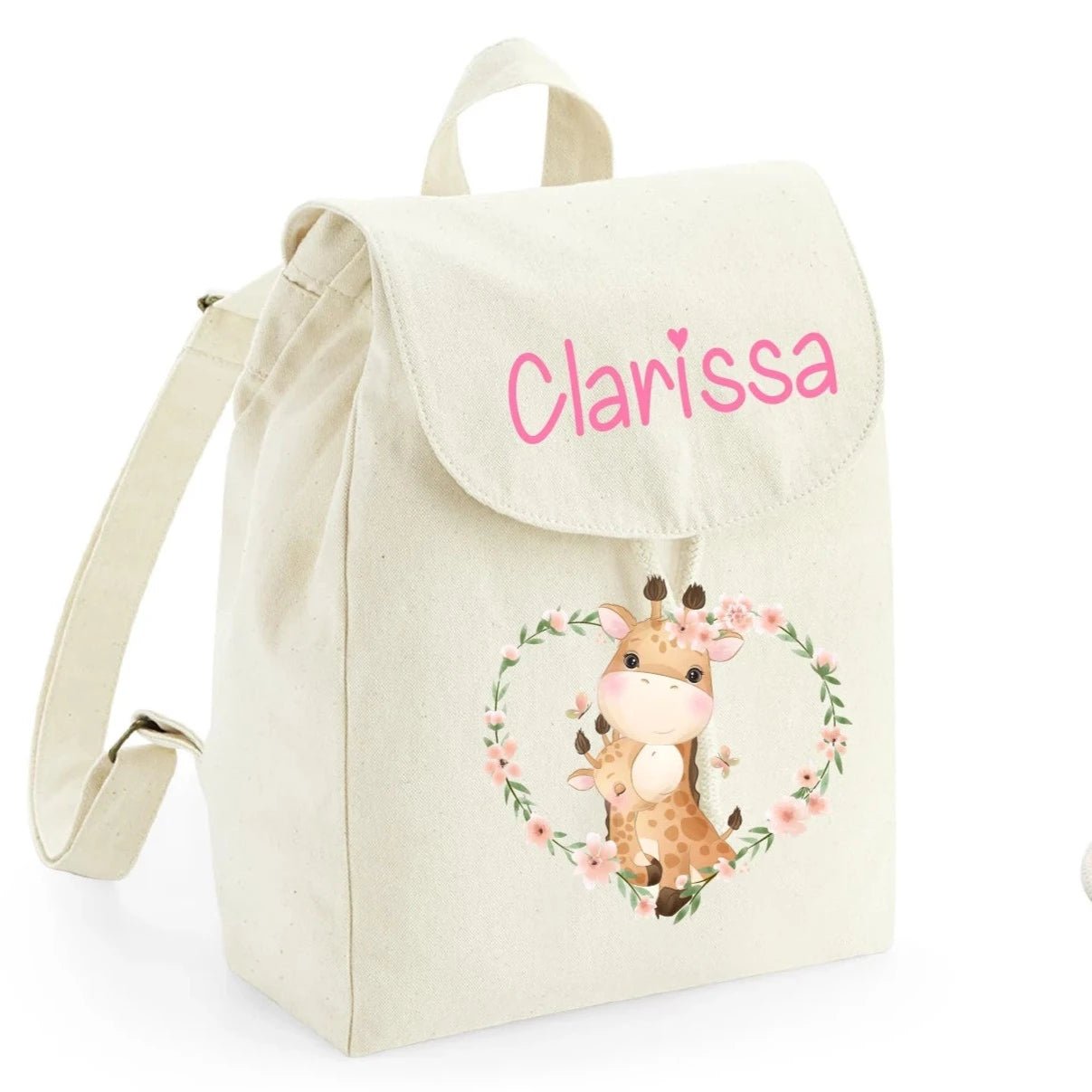 Mini Zaino in cotone Giraffine - Be Brave Boutique