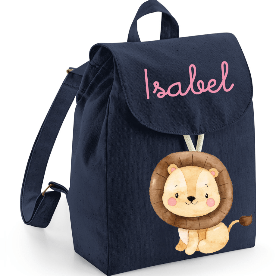 Mini Zaino in cotone Leone Cucciolo - Be Brave Boutique
