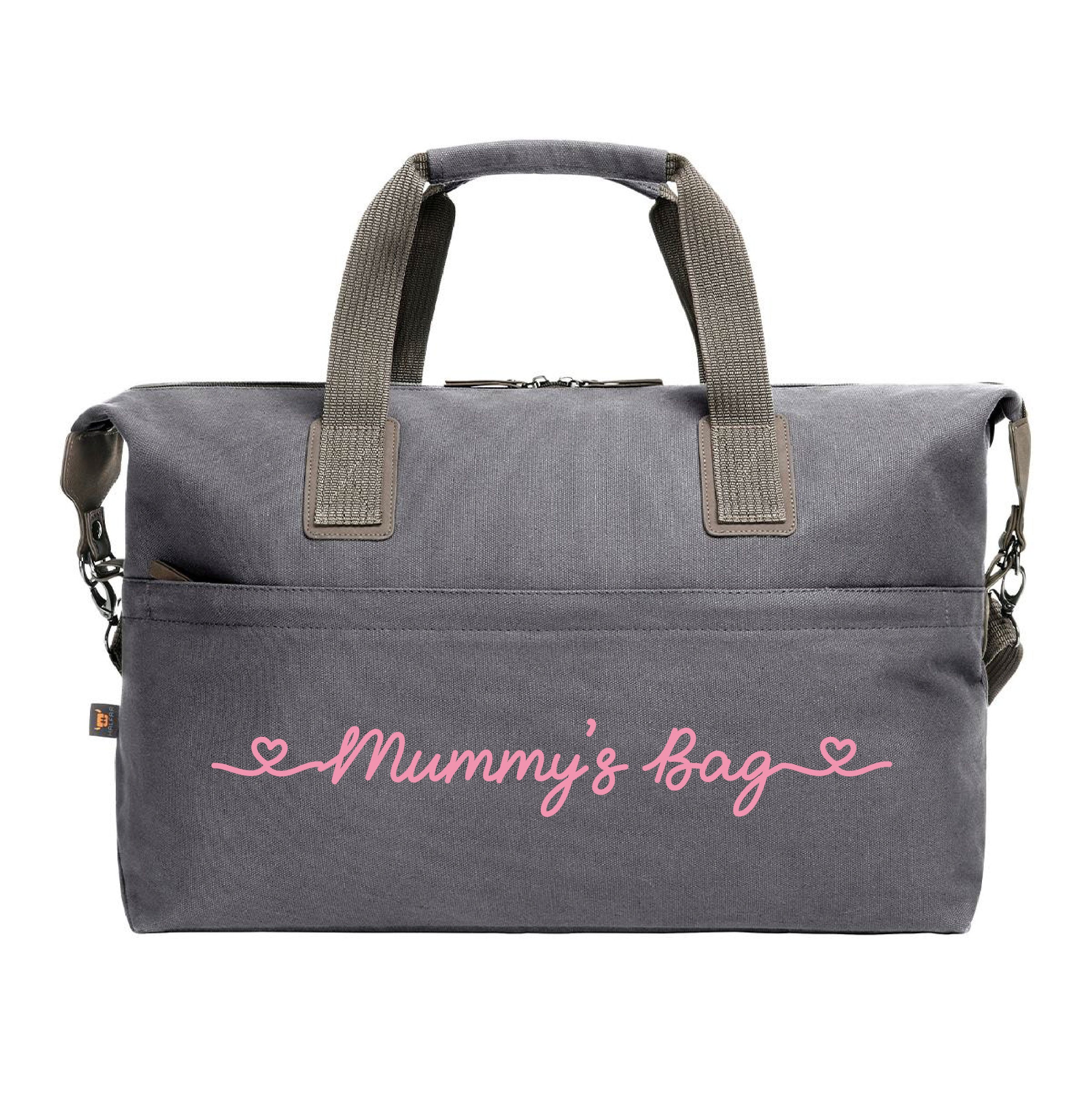 Borsone Medio in cotone personalizzabile con Nome o frase - Be Brave Boutique