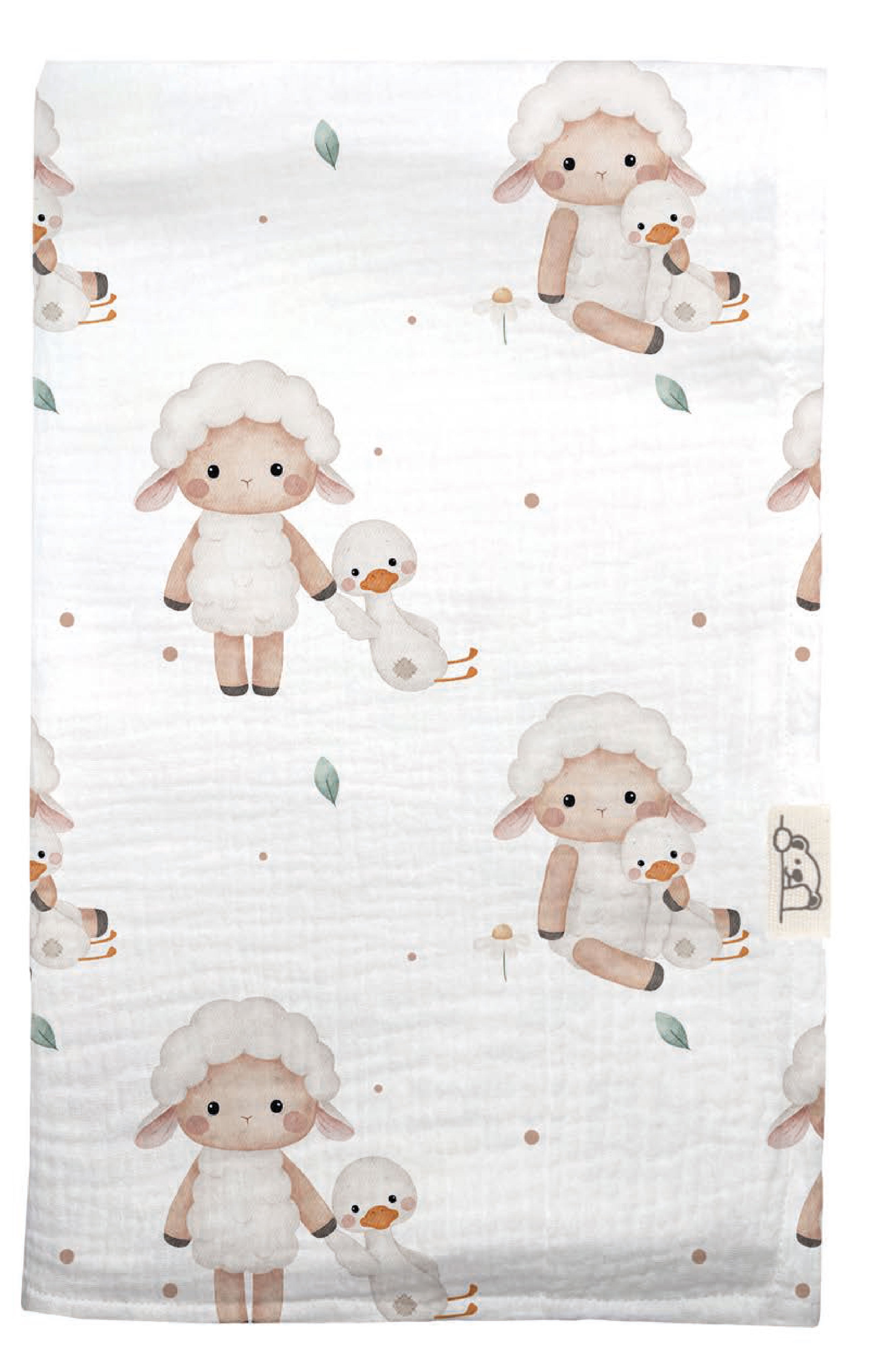 Mussola Pecorella e Peluche - Be Brave Boutique