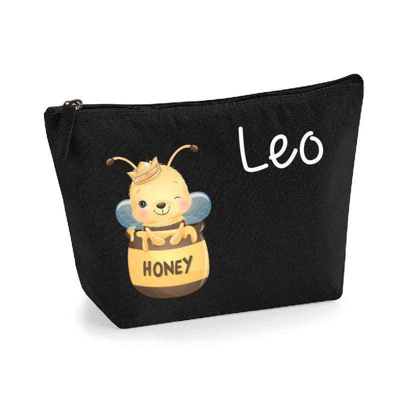 Pochette in cotone organico personalizzabile Ape Honey - Be Brave Boutique