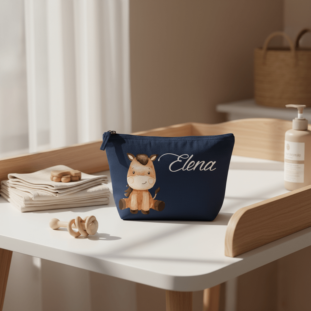 Pochette Neonato Personalizzata con Nome – Beauty Bambino   Baby Horse