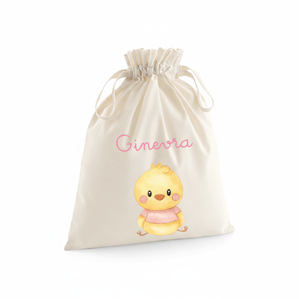 Sacchetti primi cambi Pulcino Rosa - Be Brave Boutique