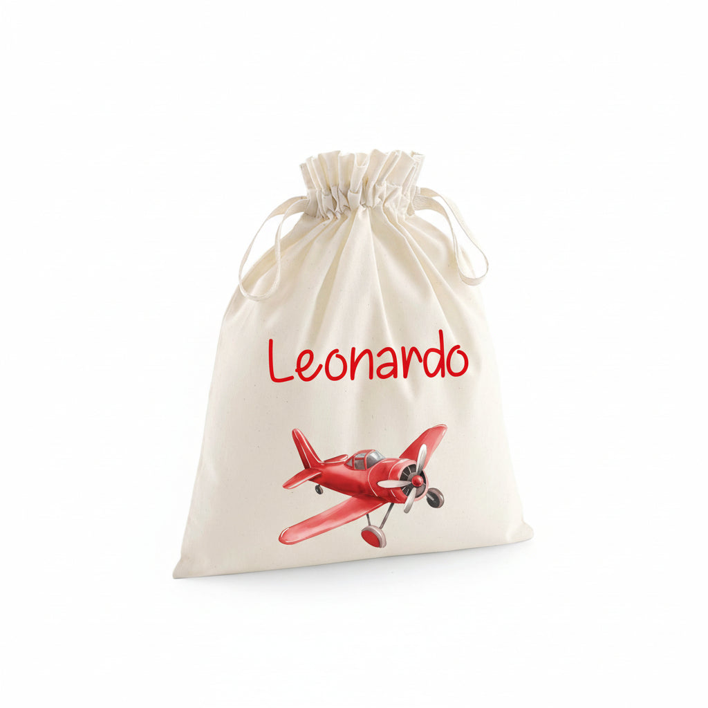 Sacchetti primi cambi/Organizer personalizzabili Aereo - Be Brave Boutique