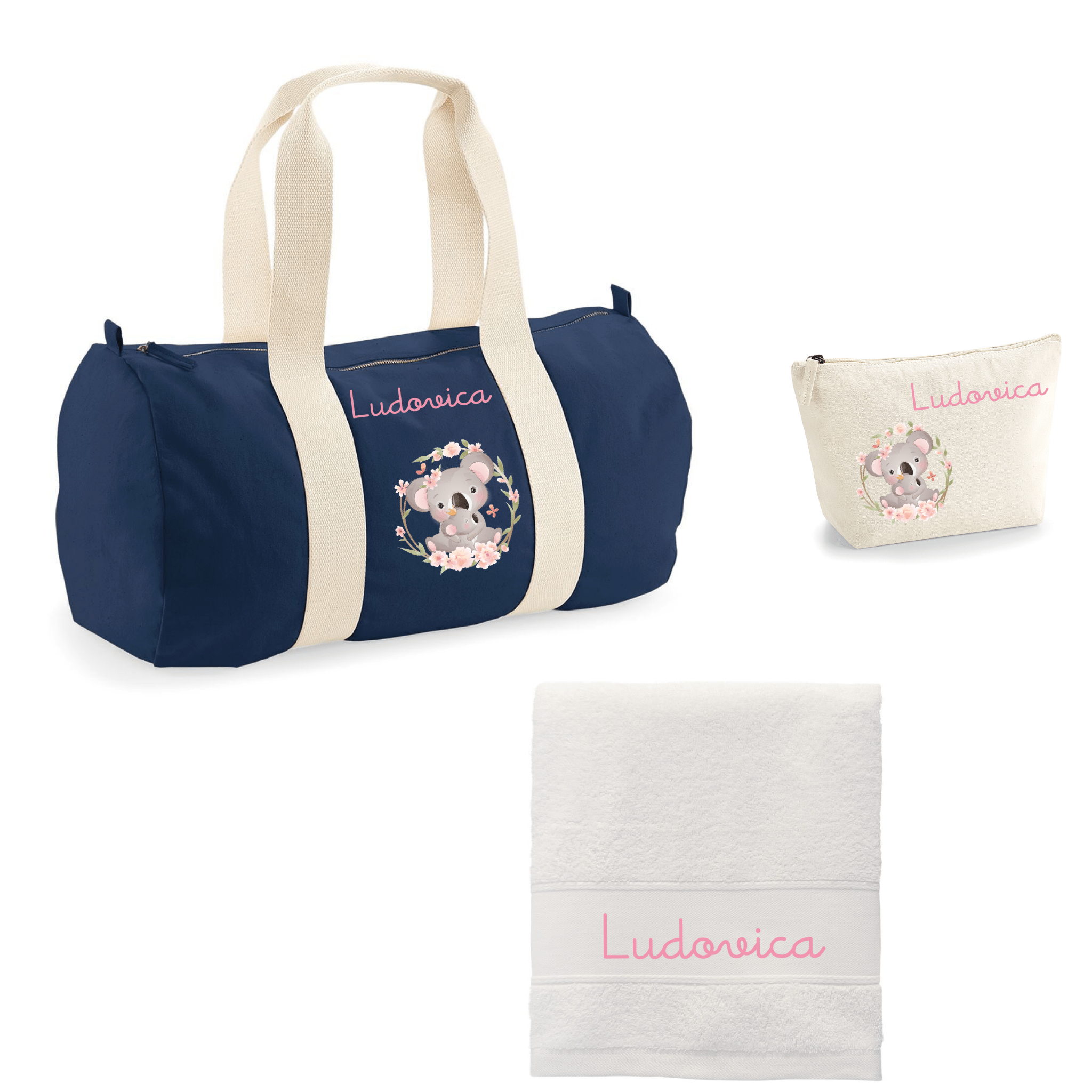 Set Regalo nascita o Viaggi Bimba koala Mamma - Be Brave Boutique