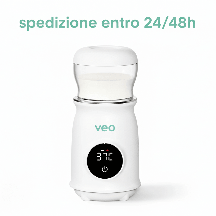 VEO - Il primo scalda biberon portatile a batteria con Omaggio*