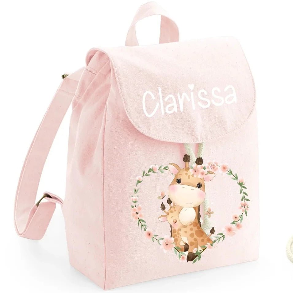 Mini Zaino in cotone Giraffine - Be Brave Boutique
