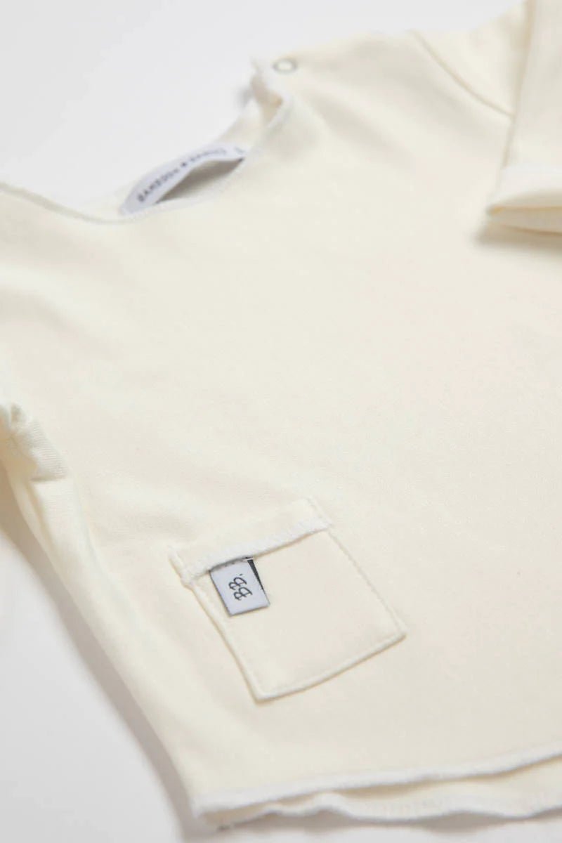 BAMBOOM Maglia manica lunga Pure panna - Be Brave Boutique