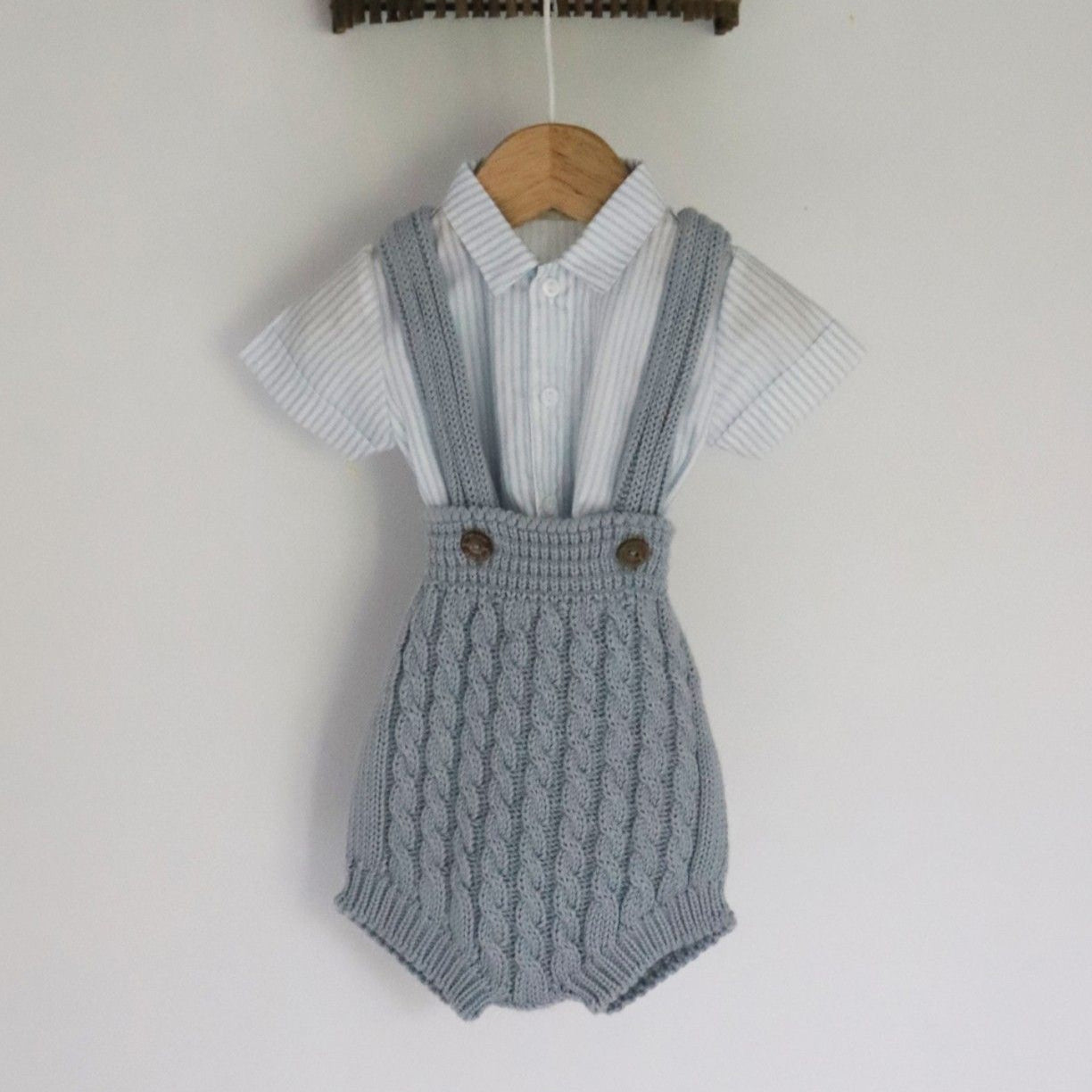 Camicia body in cotone a righe - Be Brave Boutique