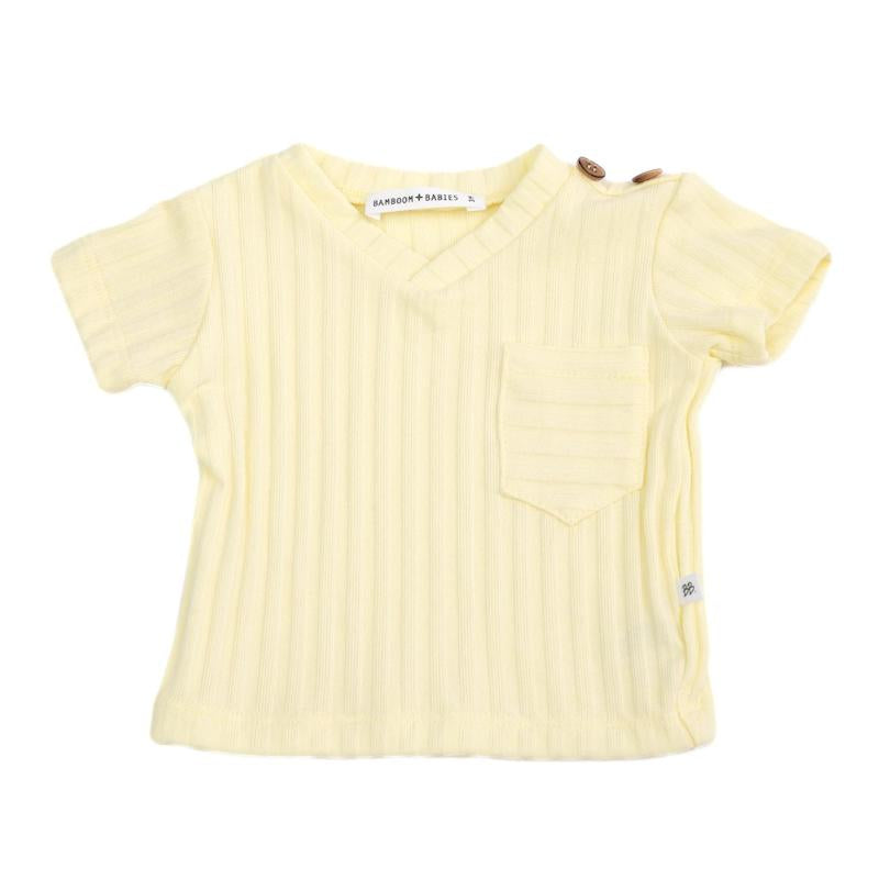 BAMBOOM T-shirt scollo a V bimbo - Be Brave Boutique