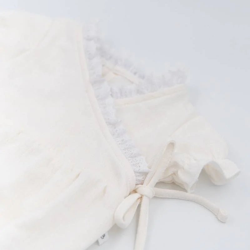 Pagliaccetto con pizzo - Bianco 61 - Be Brave Boutique