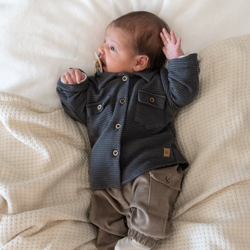 BAMBOOM Camicia in Velluto a Costine Bimbo - Be Brave Boutique