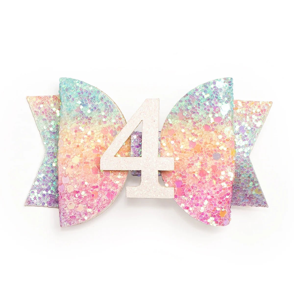 Fermaglio per capelli 4° compleanno - Be Brave Boutique