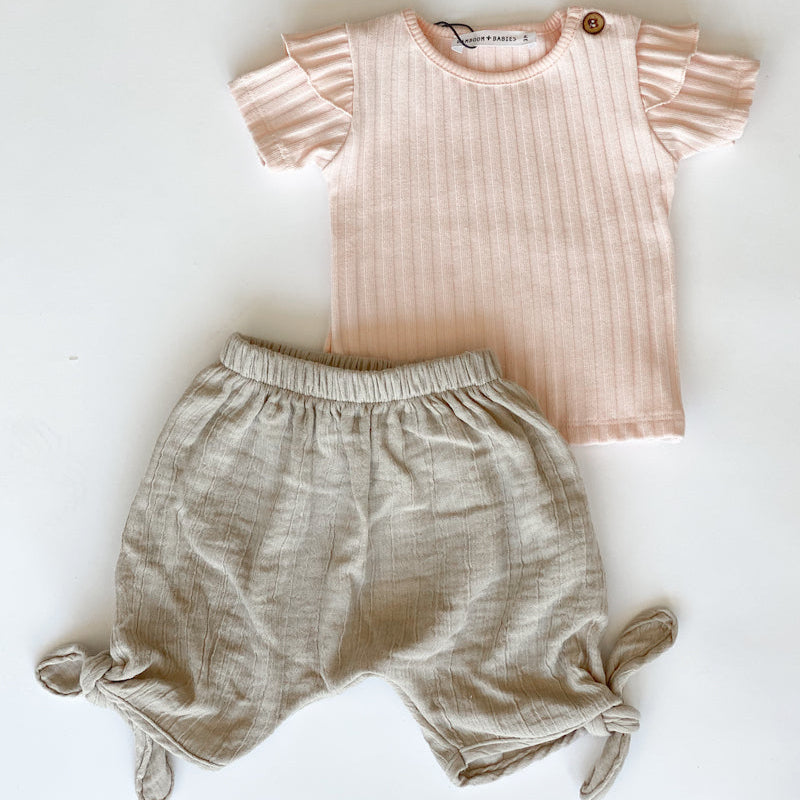 BAMBOOM Pantalone lungo con Fiocco bimba - Be Brave Boutique